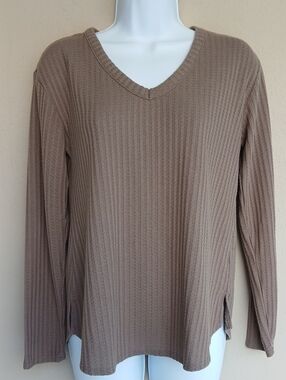 Chaser waffle knit thermal top Small